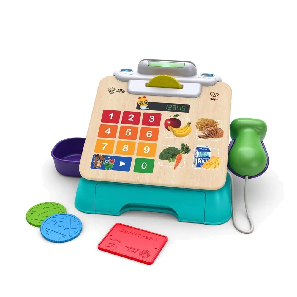 Hape Magic Touch Låtsas Kassa