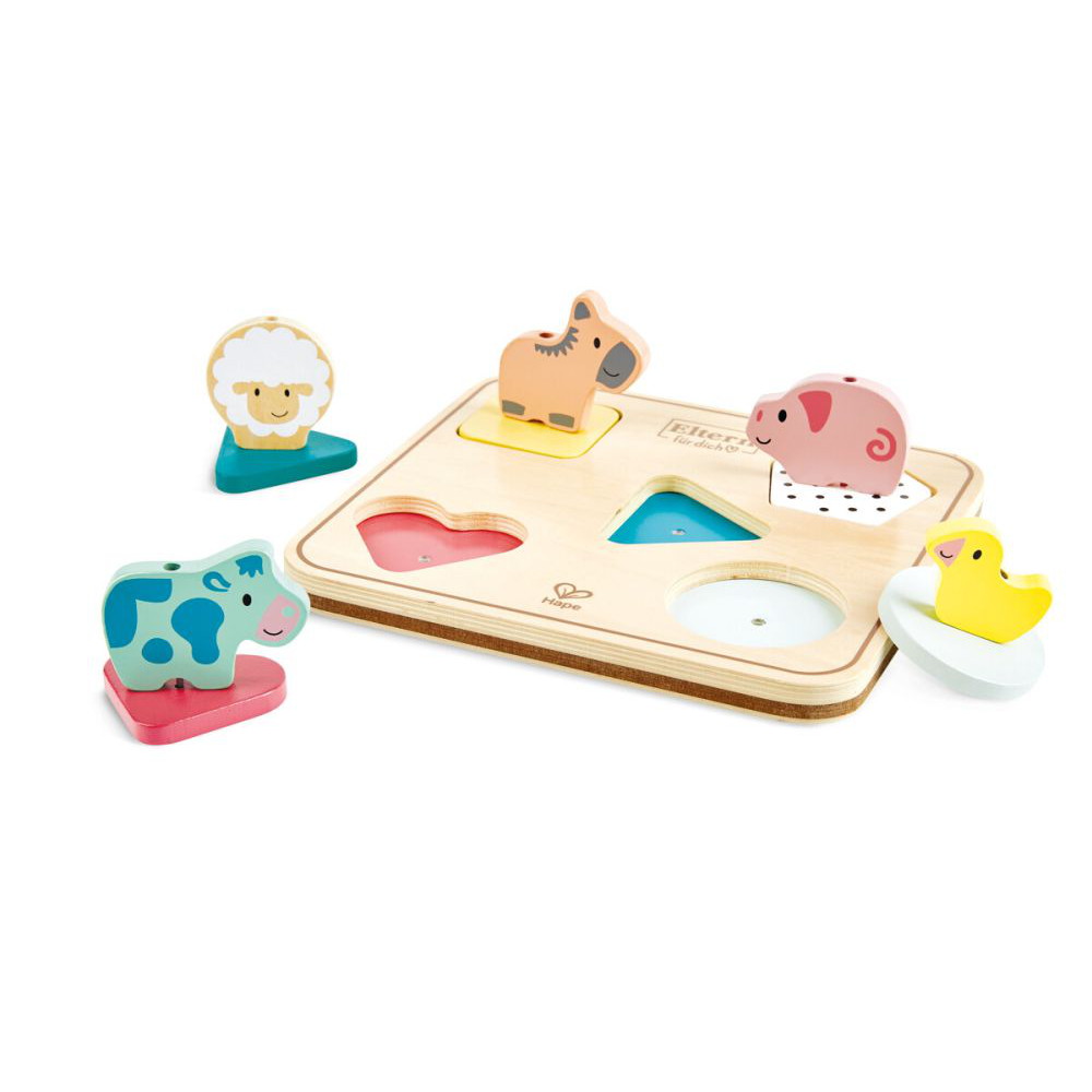 Hape Djurljuds Pussel Anna