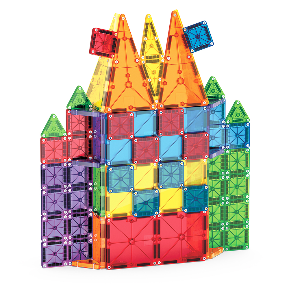 Magna-Tiles - Combo + MicroMags - 62 Delar