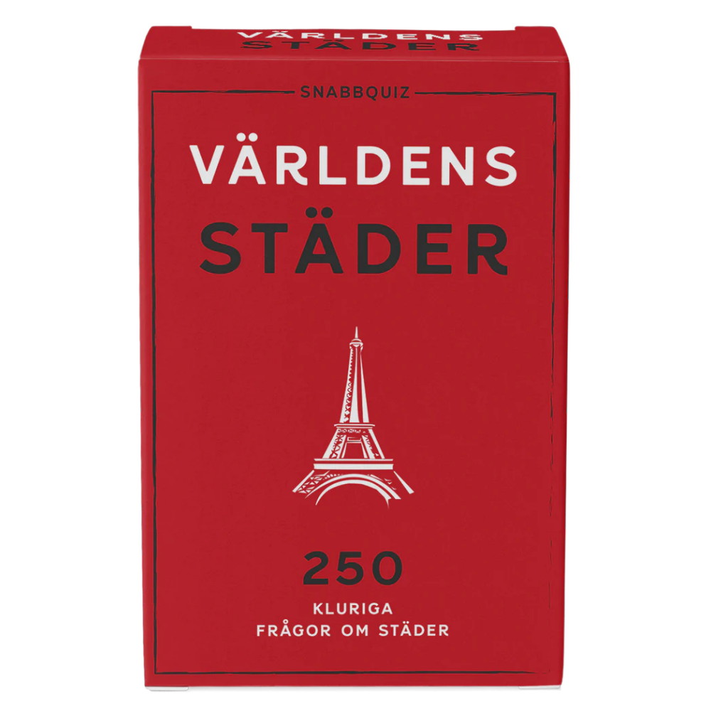 SnabbQuiz: Världens städer