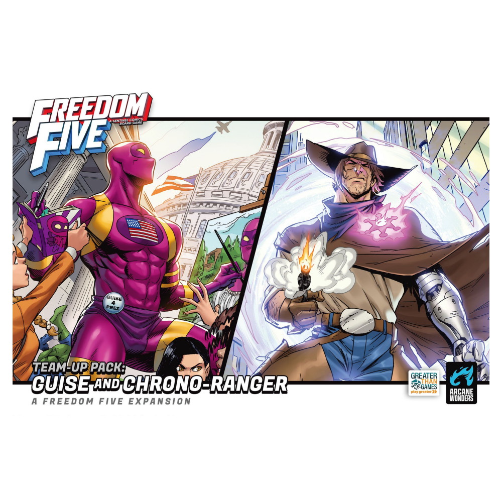 Freedom Five: Guise and Chrono-Ranger (Exp.)
