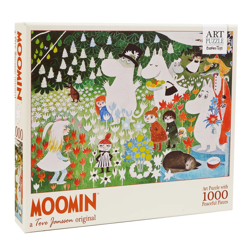 Pussel: Mumin Blomsterträdgården 1000 Bitar