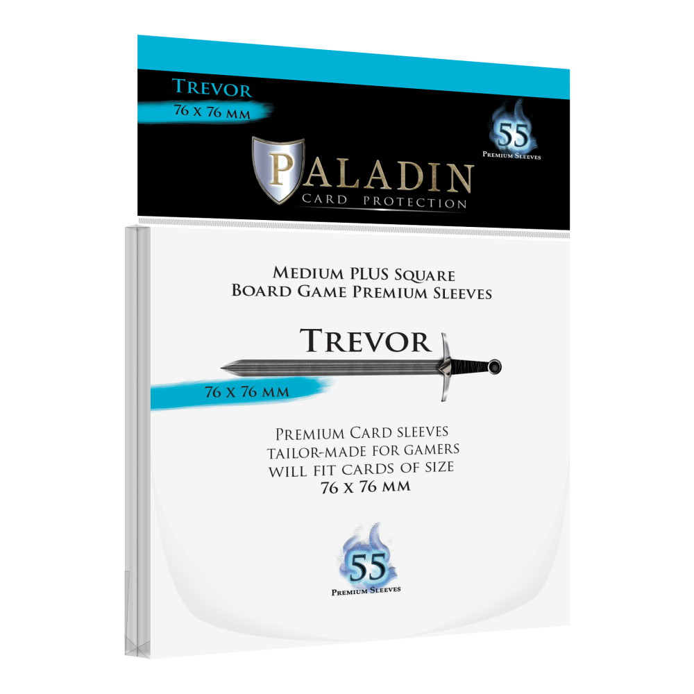 Paladin Sleeves 76 x 76 mm Trevor