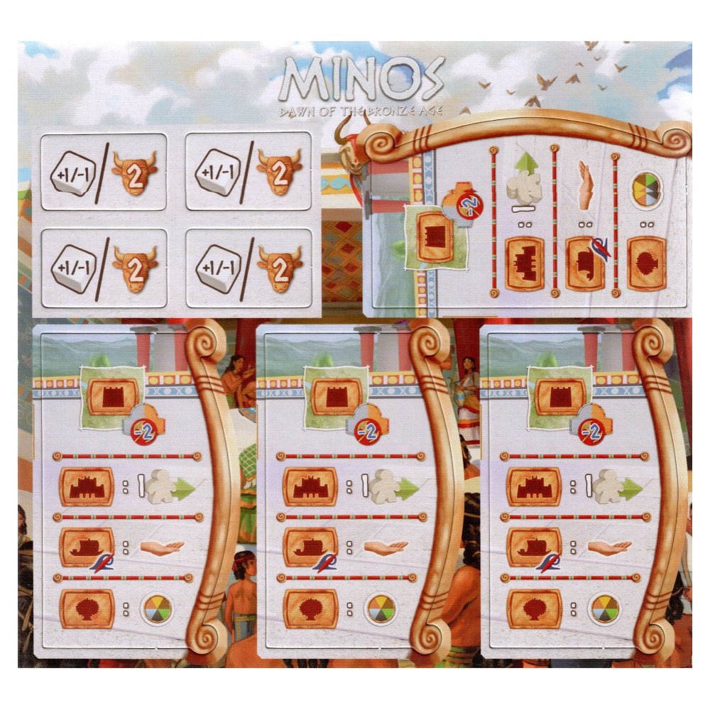 Minos: Dawn of the Bronze Age - New Building Powers Promo (Exp.)