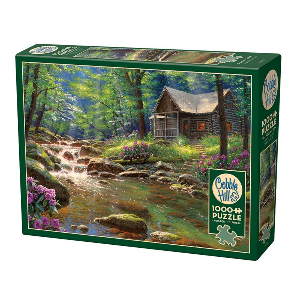 Cobble Hill Pussel - Fishing Cabin 1000 Bitar