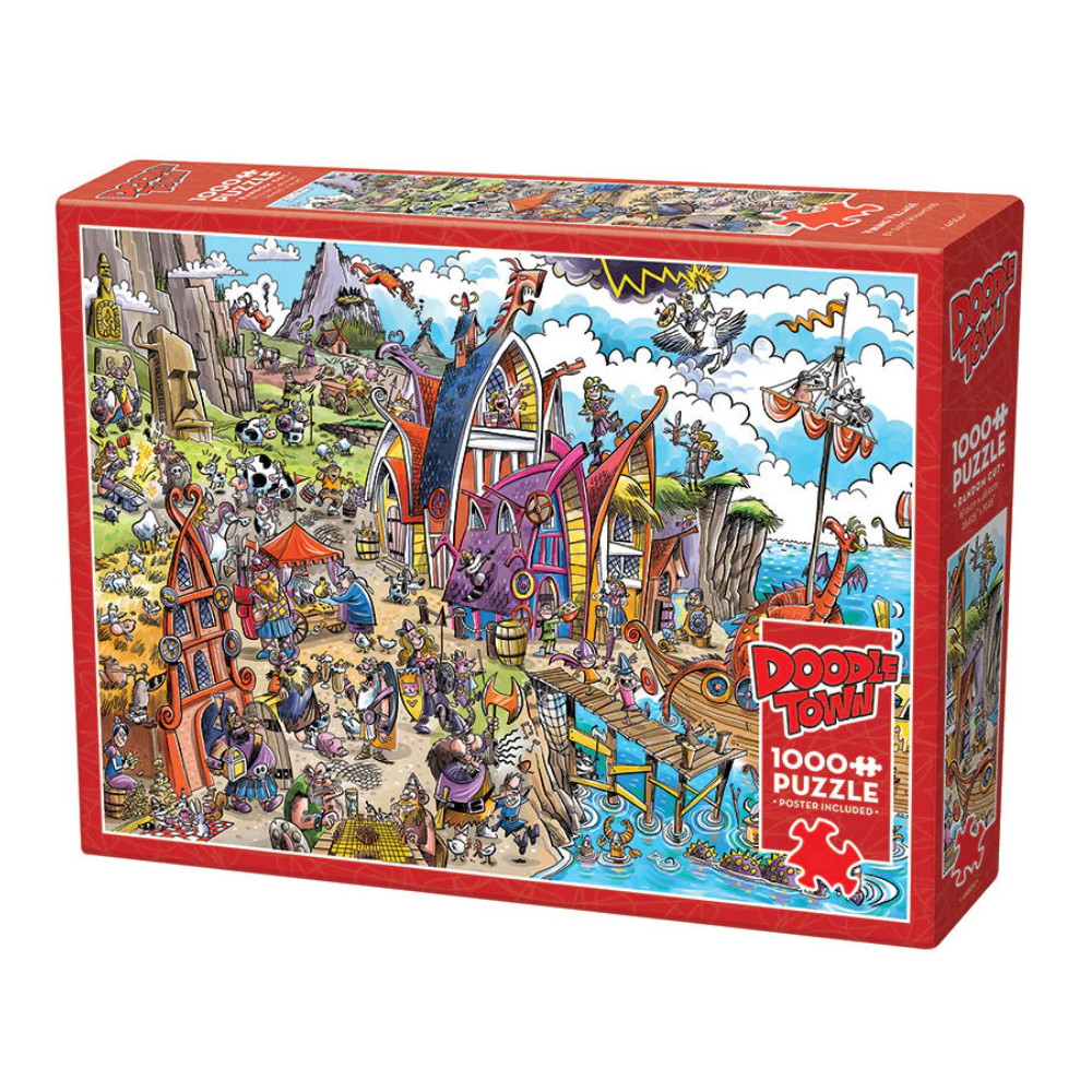 Cobble Hill Pussel - Viking Village 1000 Bitar
