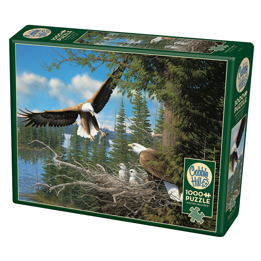 Cobble Hill Pussel - Nesting Eagles 1000 Bitar
