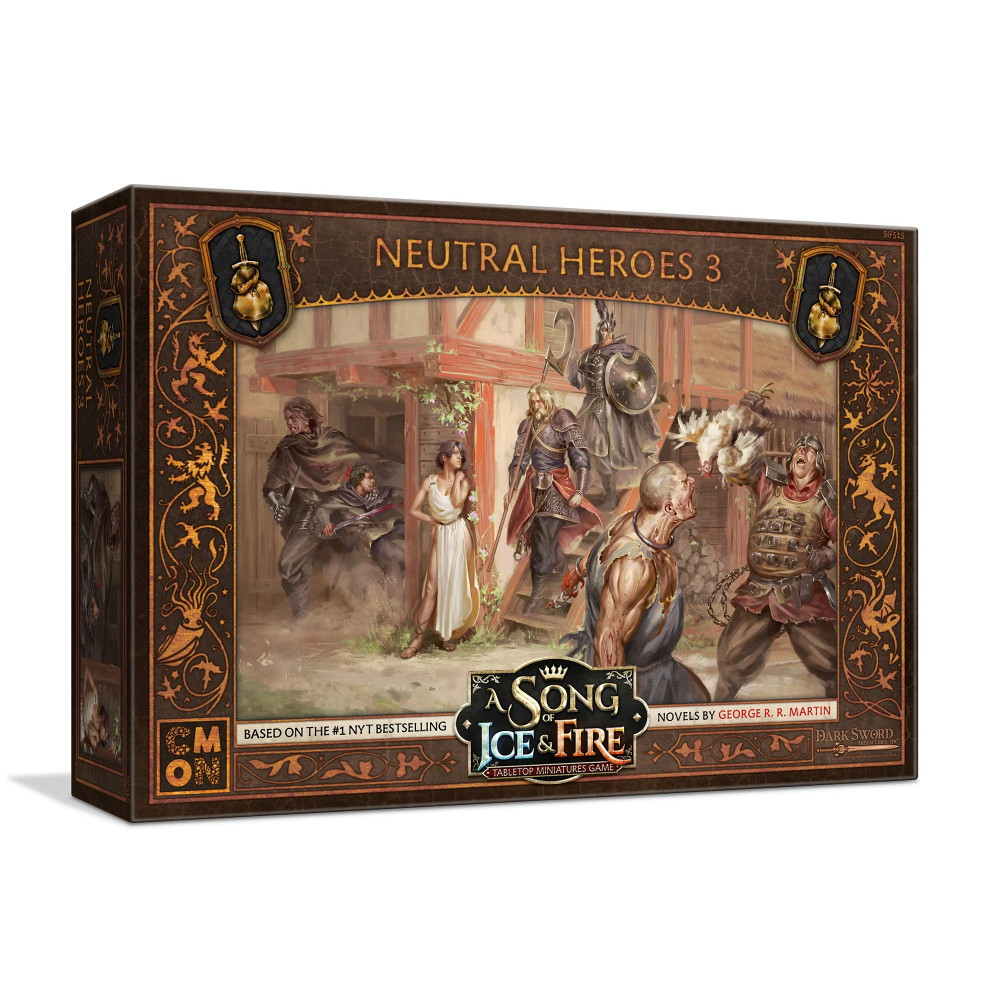A Song of Ice & Fire: Miniatures Game - Neutral Heroes #3 (Exp.)