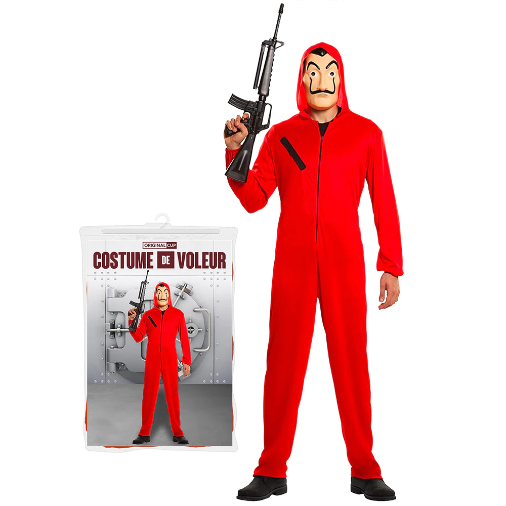 Maskeraddräkt La Casa de Papel för barn