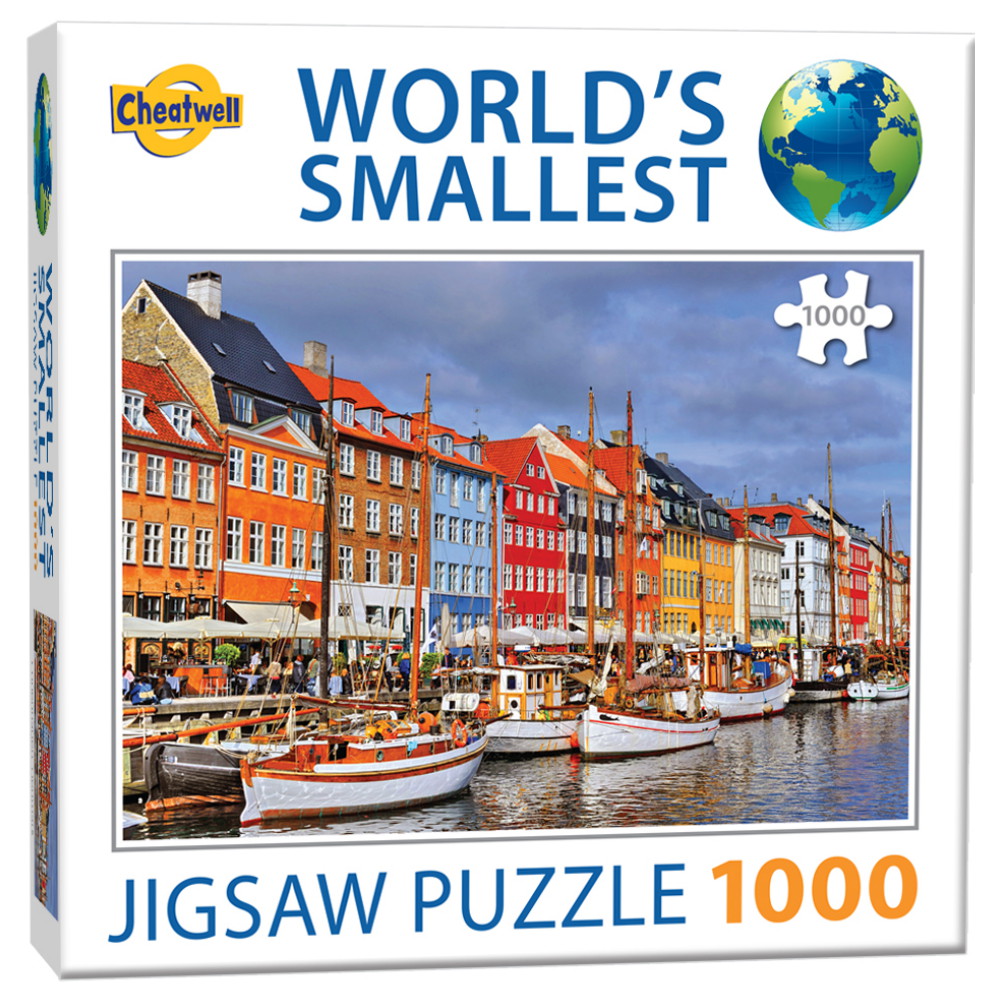 Världens Minsta Pussel: Copenhagen 1000 Bitar