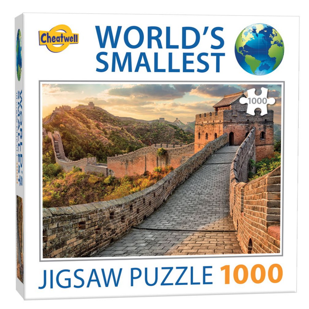 Världens Minsta Pussel: Great Wall of China 1000 Bitar