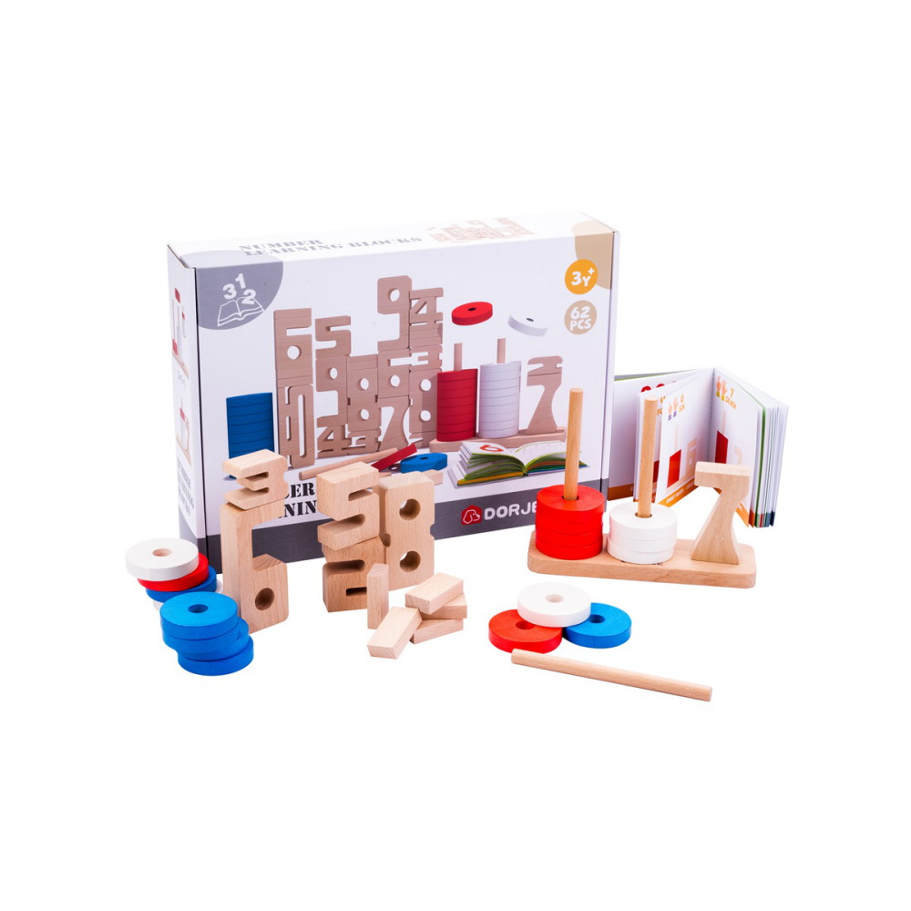 Nummerinlärningsklossar