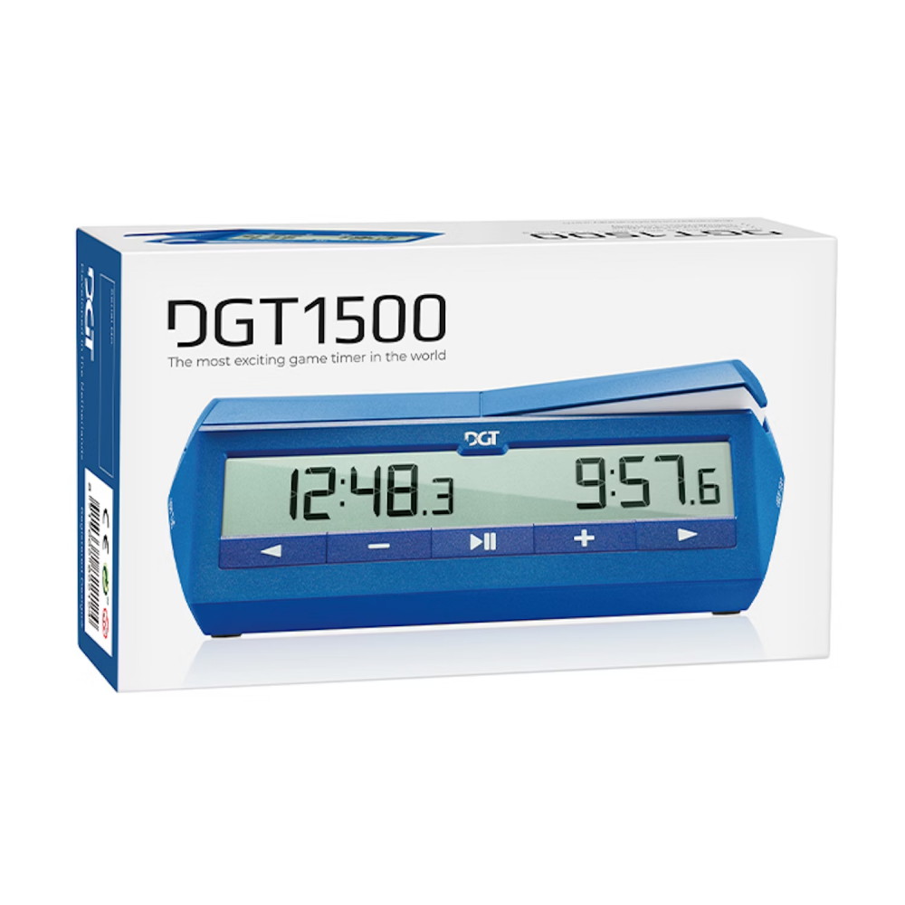 DGT1500 Blue digital schackklocka