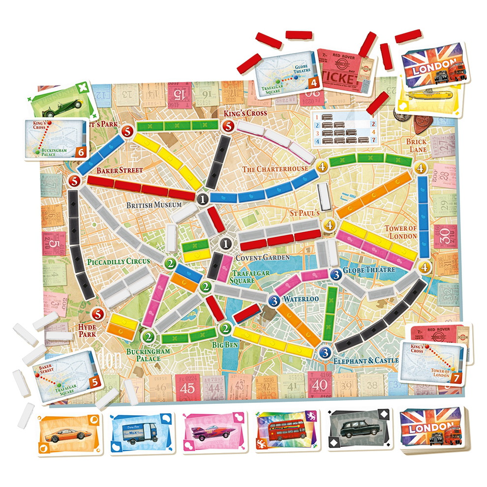 Ticket To Ride London Swe Ticket To Ride London Swe