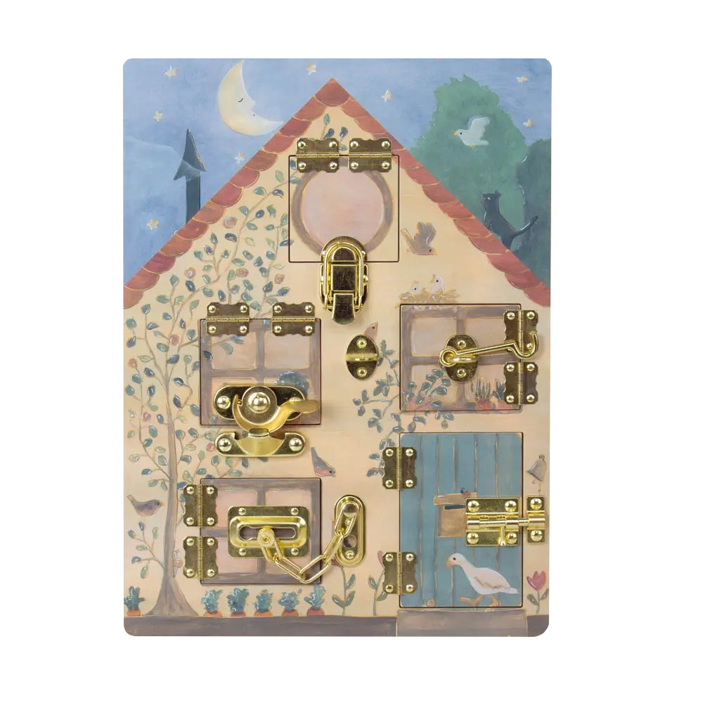 Aktivitetstavla Med Lås - Kanin