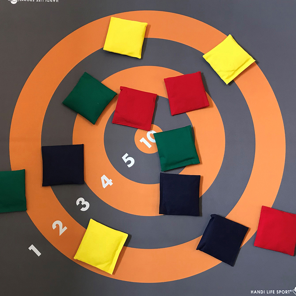 Floor Target Mat + 12 Bean Bags