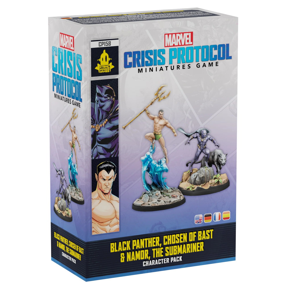 Marvel: Crisis Protocol - Black Panther, Chosen of Bast & Namor, the Sub-Mariner (Exp.)
