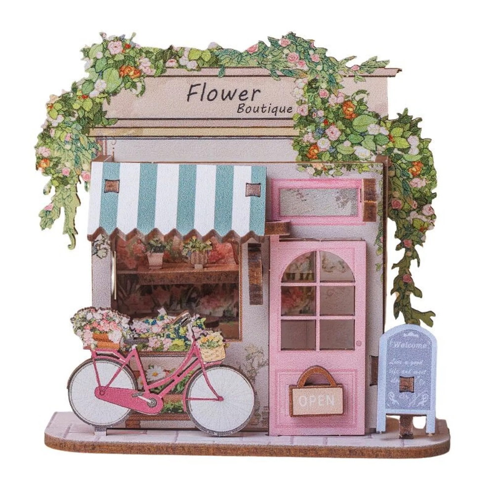 Gör Det Själv Kylskåpsmagnet - Flower Shop
