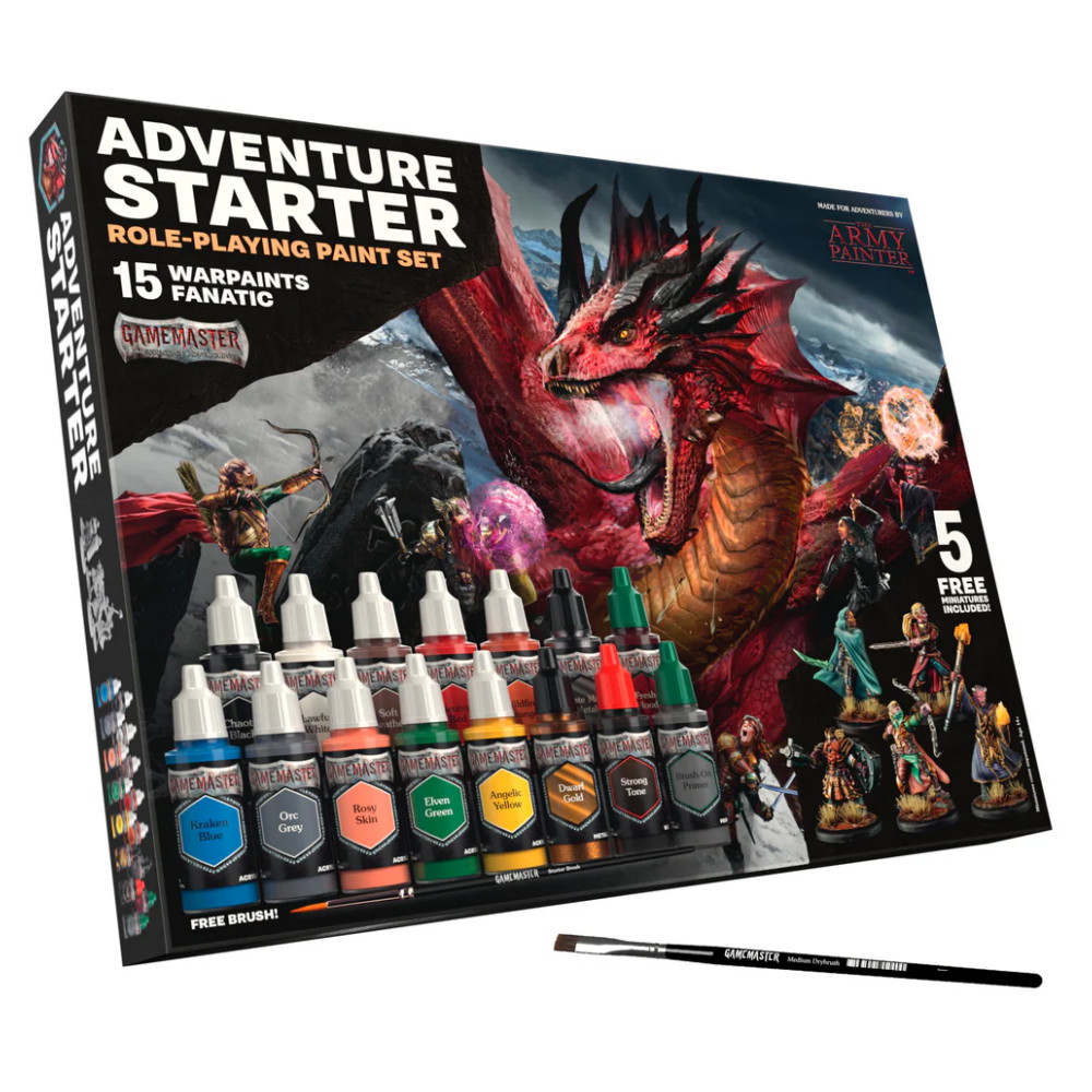 Army Painter: Gamemaster - Adventure Starter Role-playing Paint Set