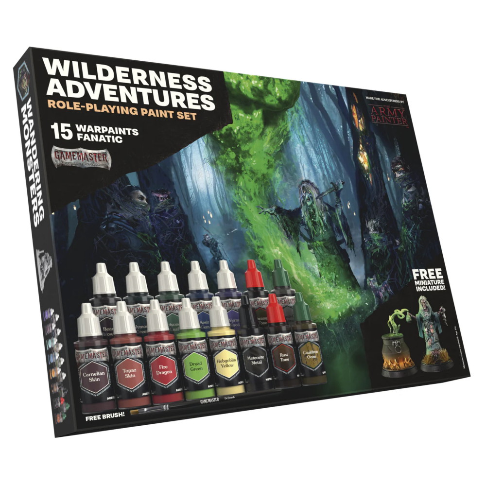 Army Painter: Gamemaster - Wilderness Adventure Role-playing Paint Set