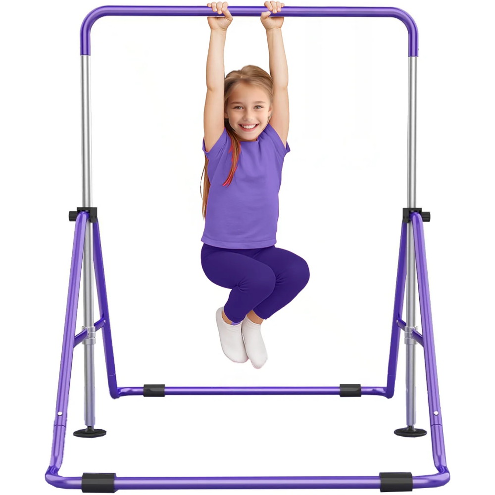 Hopfällbar Gymnastikstång För Barn, Lila