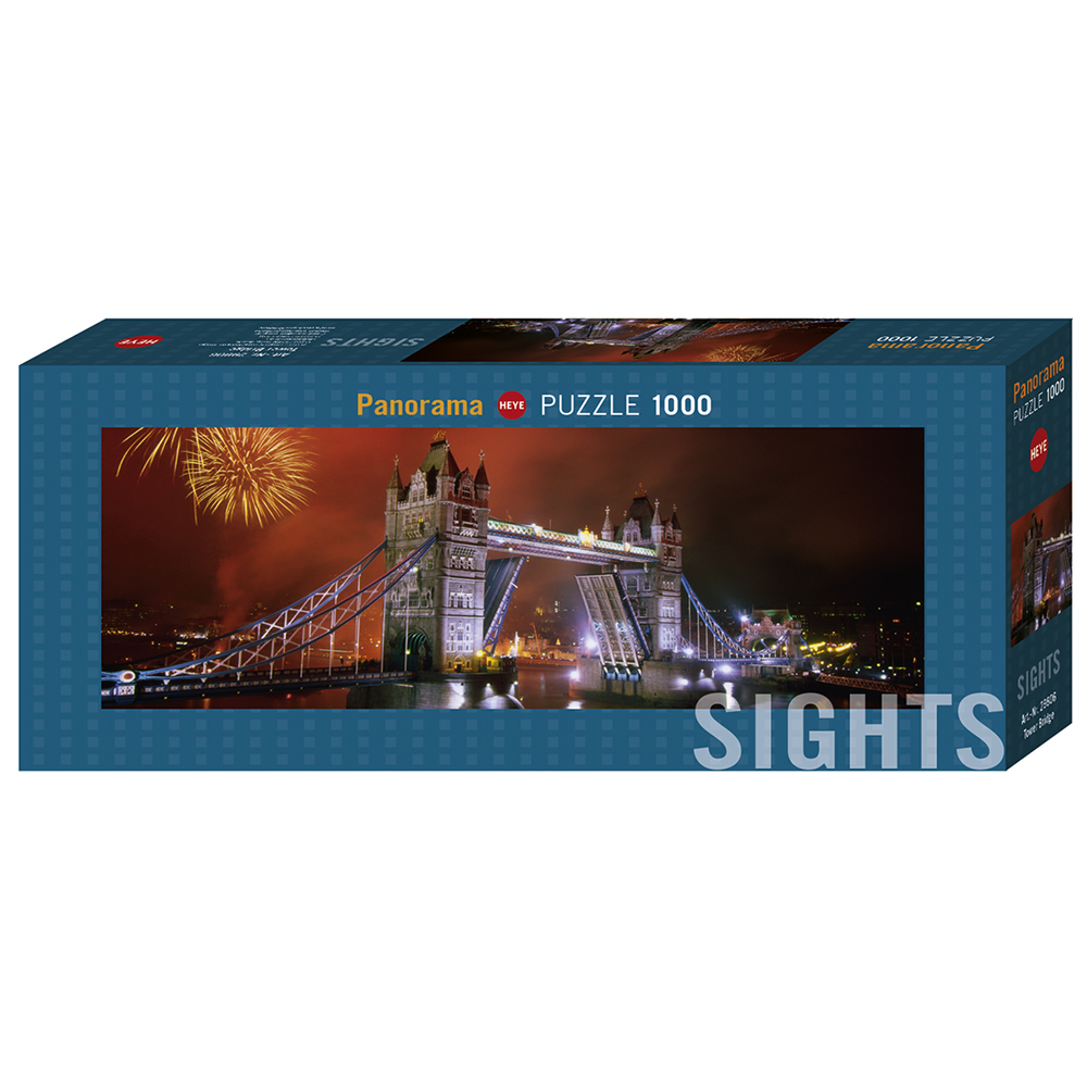 Heye Pussel: Tower Bridge 1000 Bitar