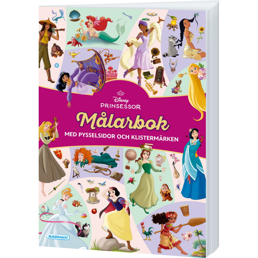 Målarbok Disney Prinsessor