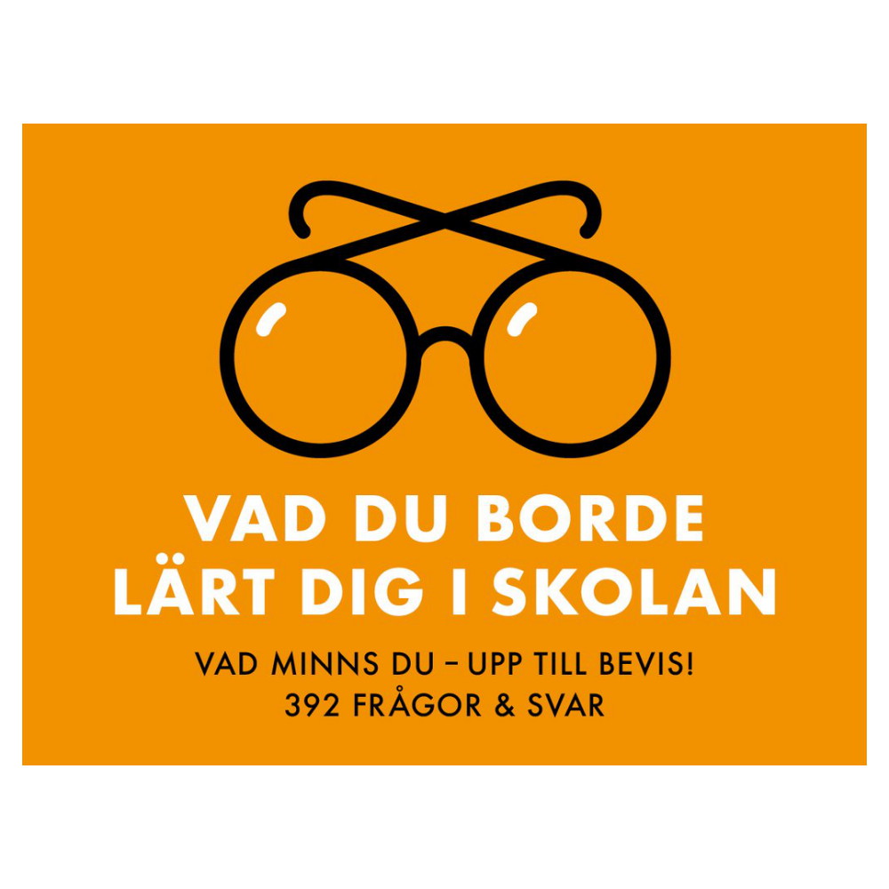 Vad du borde lärt dig i skolan