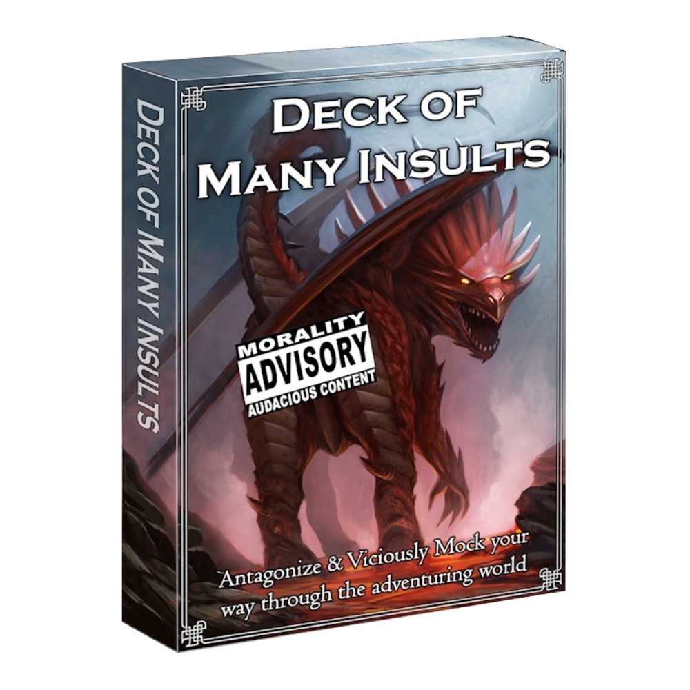 Deck of Many Insults