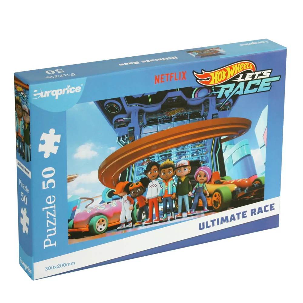 Pussel: Hot Wheels Ultimate Race 50 Bitar