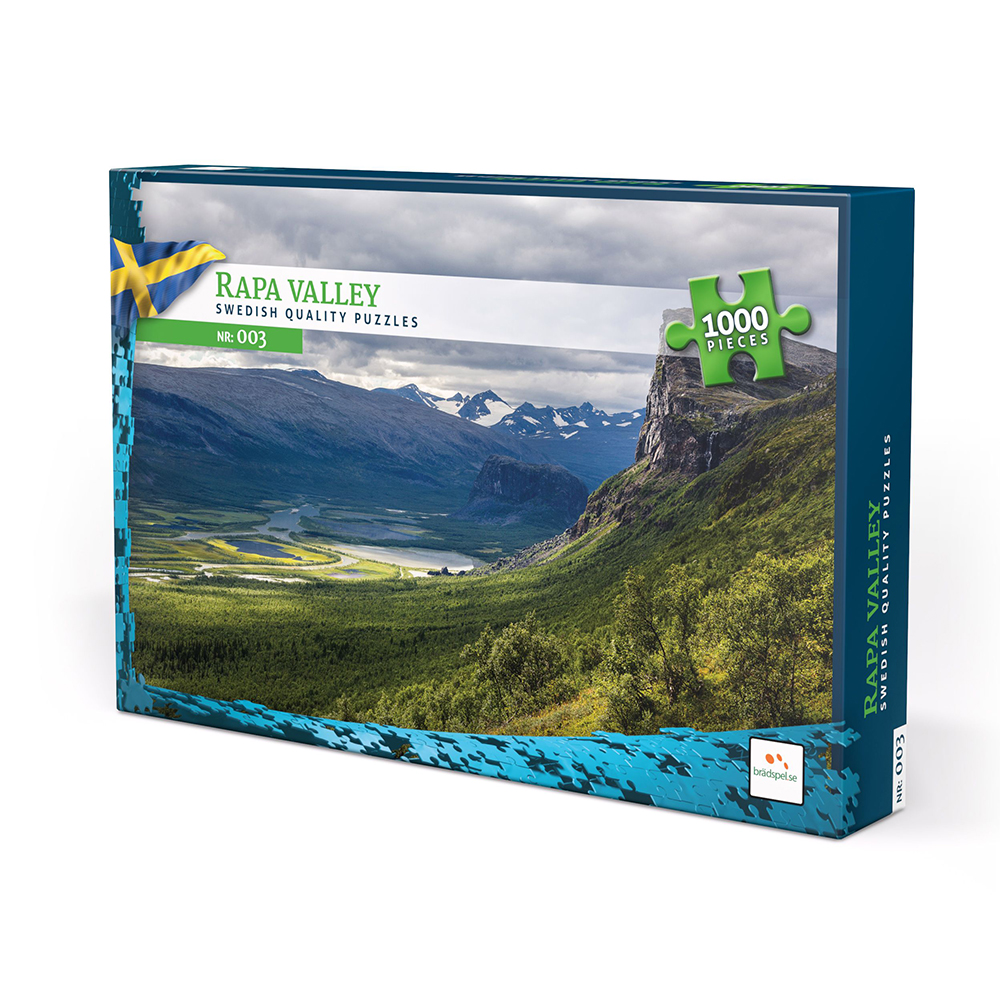 Pussel - Rapa Valley 1000 Bitar