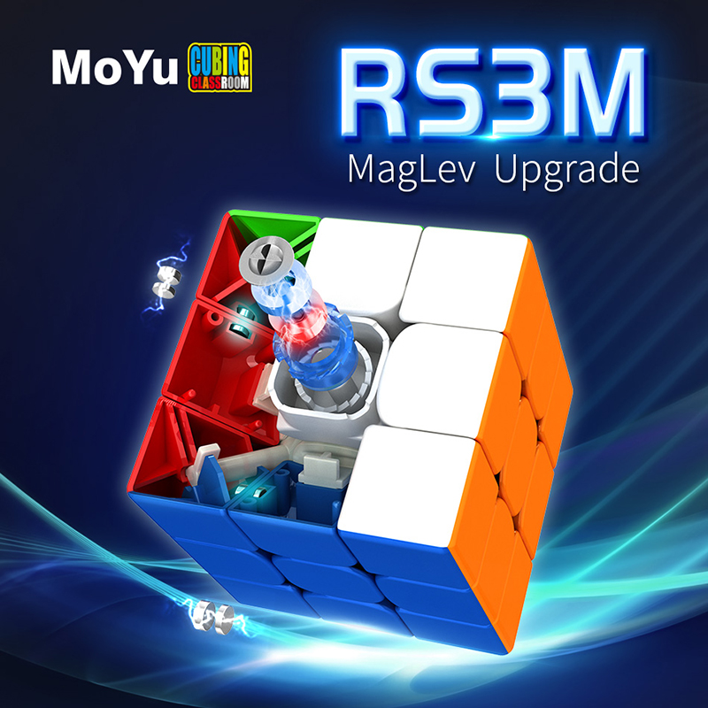 MoYu RS3M 3x3 Super MagLev Speed Cube