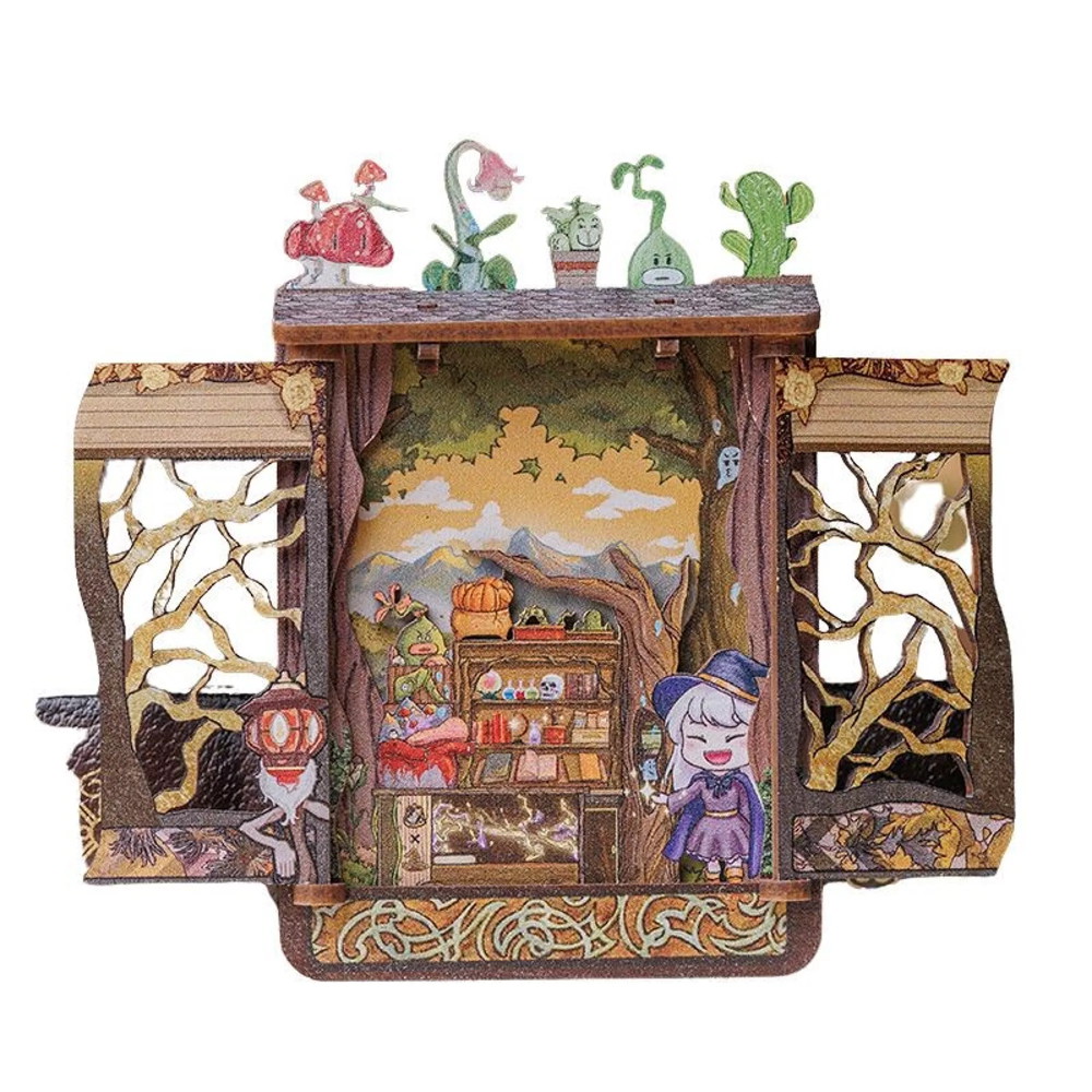 Gör Det Själv Kylskåpsmagnet - Magic Shop