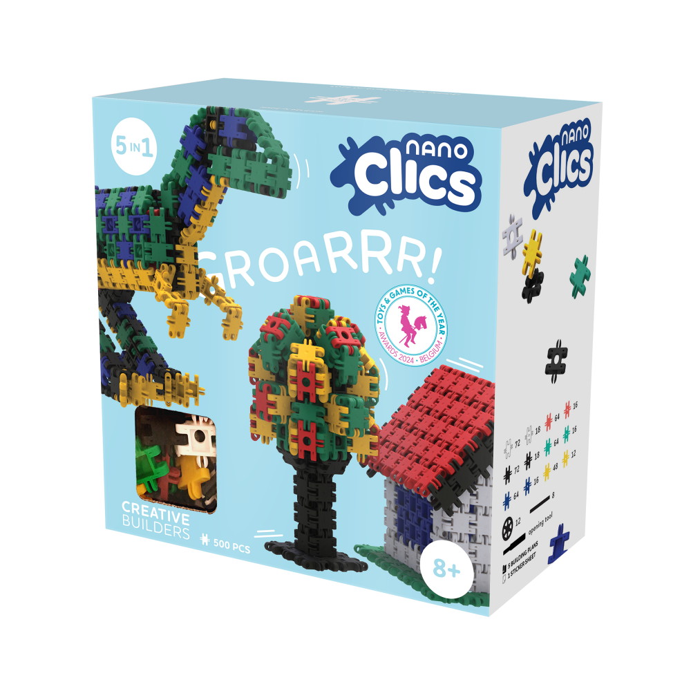 Nano Clics - Creative Builders - 500pcs