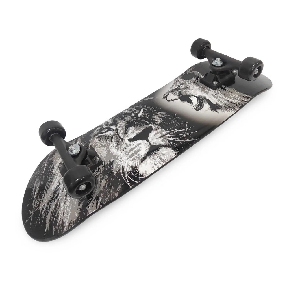 Skateboard Svart Lejon 70 cm