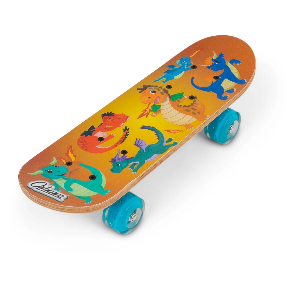 Skateboard Med Blinkande Hjul 43 cm