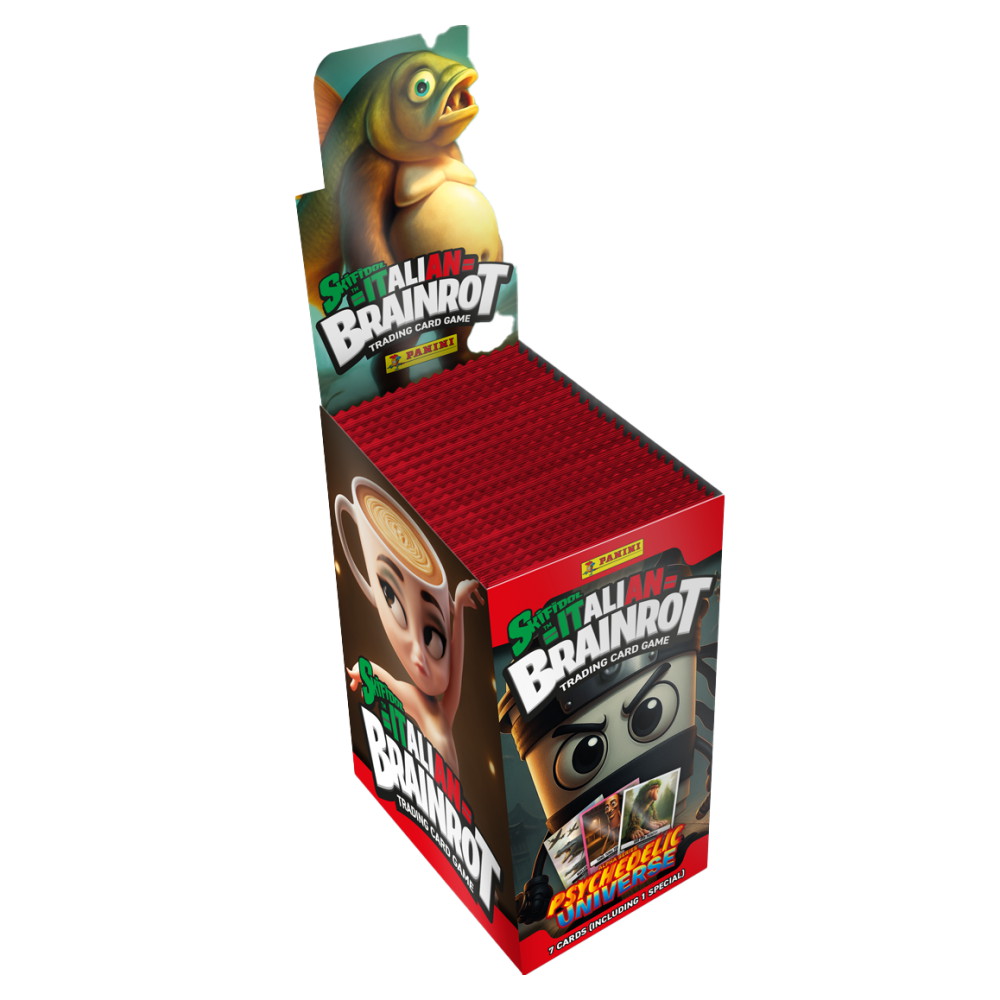 Skifidol Italian Brainrot Samlarkortspel - Booster Display