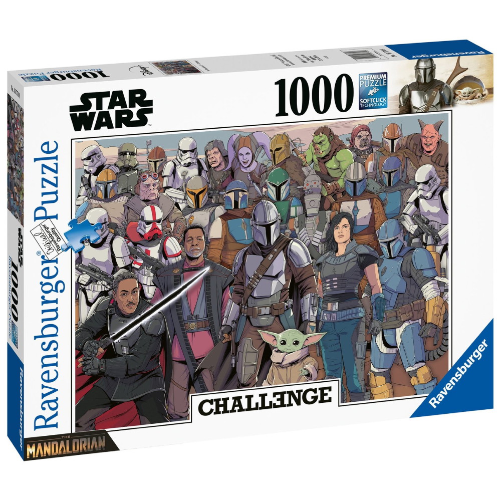 Ravensburger Pussel: The Mandalorian Challenge 1000 Bitar