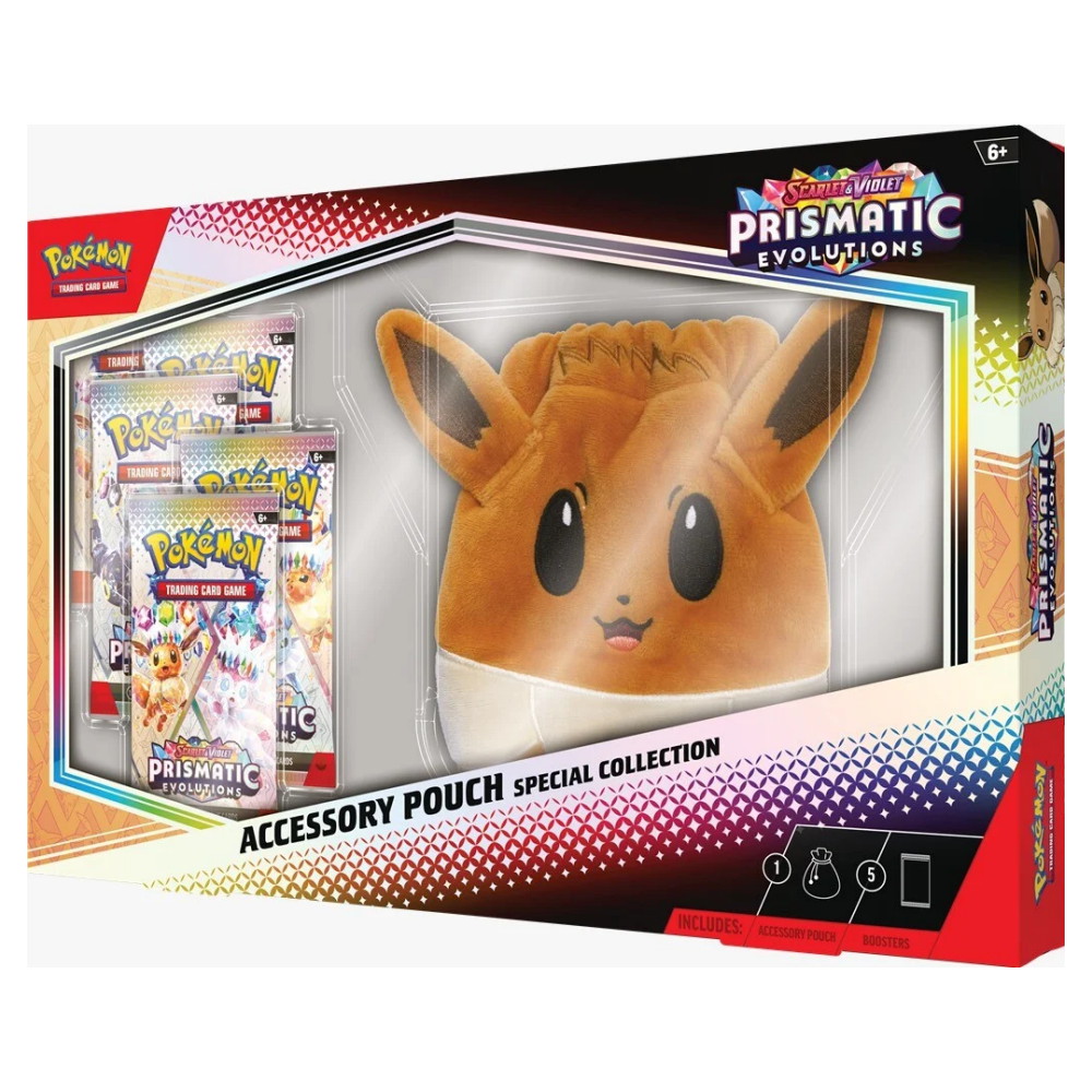 Pokémon TCG: Prismatic Evolutions Accessory Pouch Special Collection