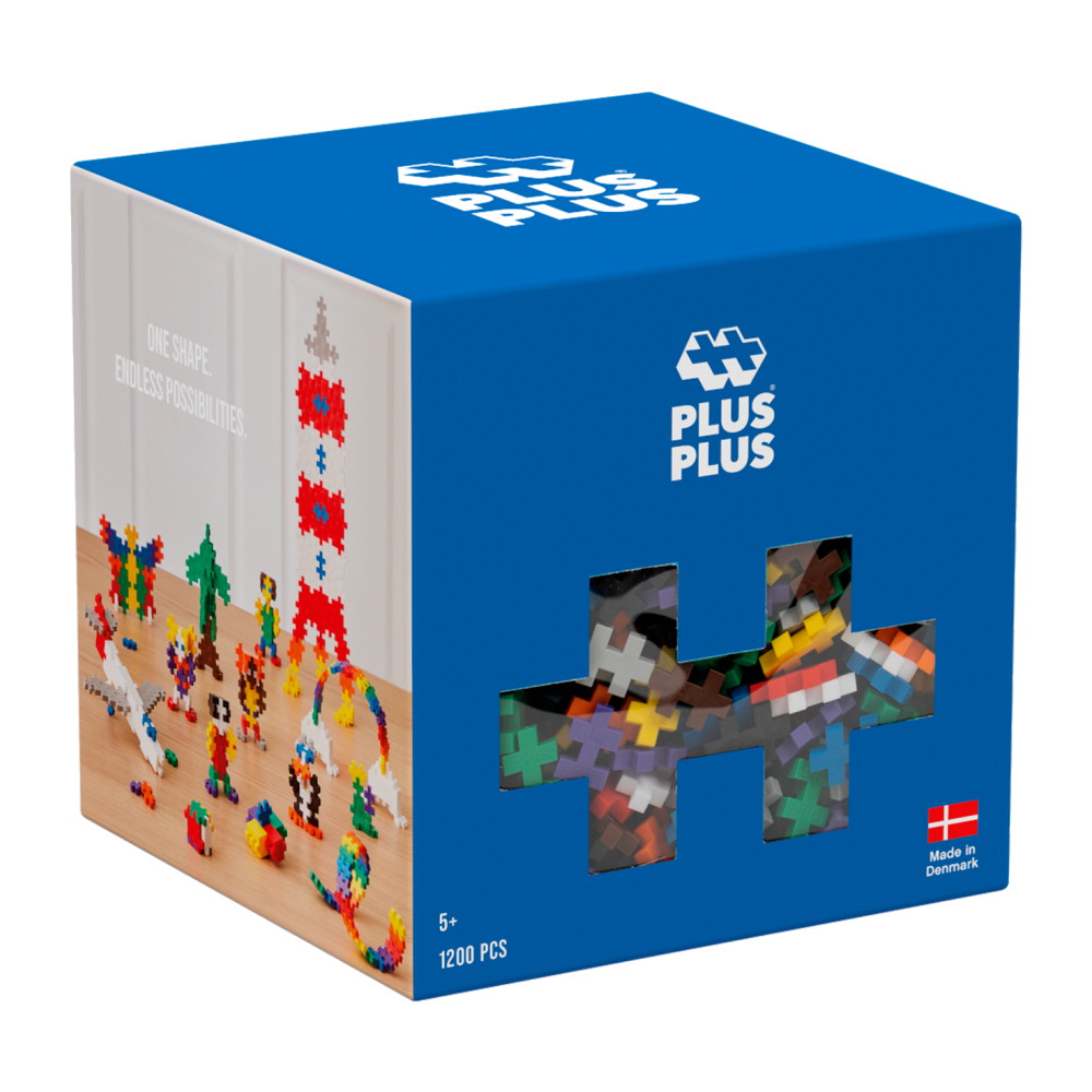 Plus-Plus - Basic Färgmix 1200 st