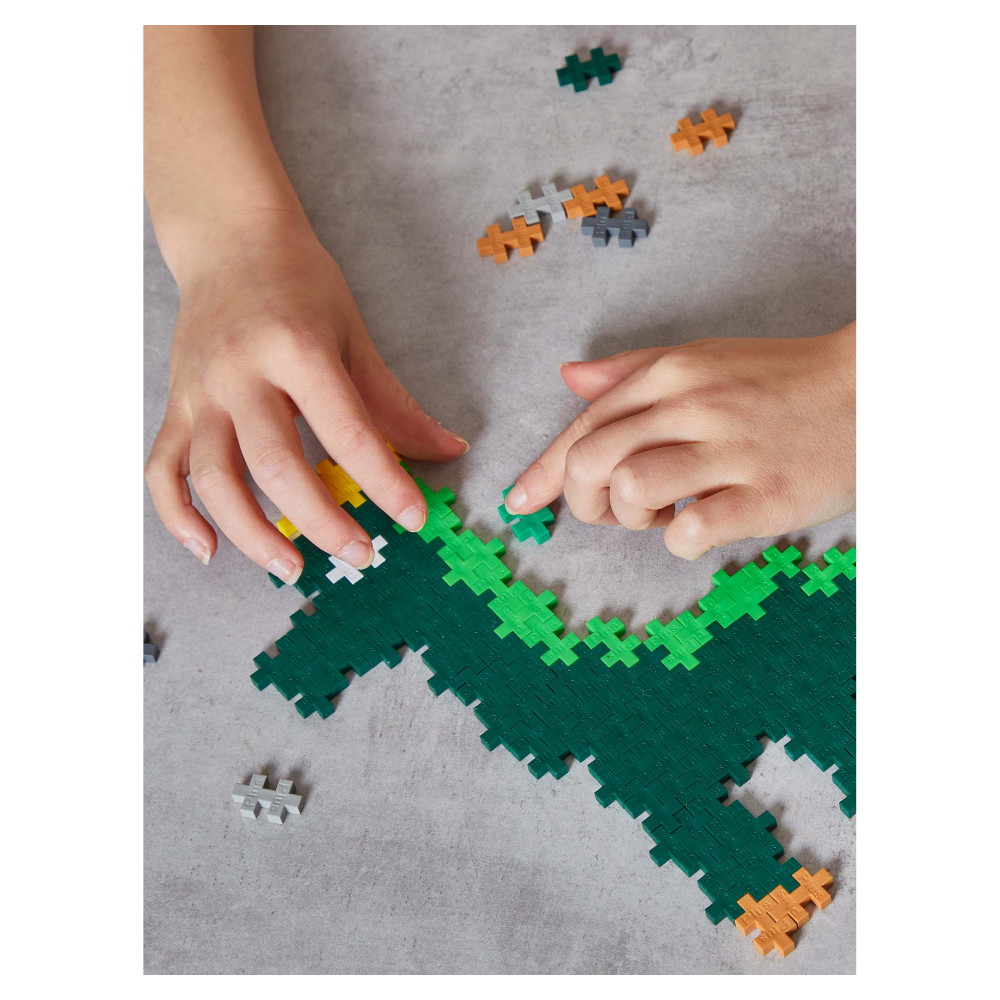 Plus-Plus - activity pad - dinosaurus - Hoge Ramen