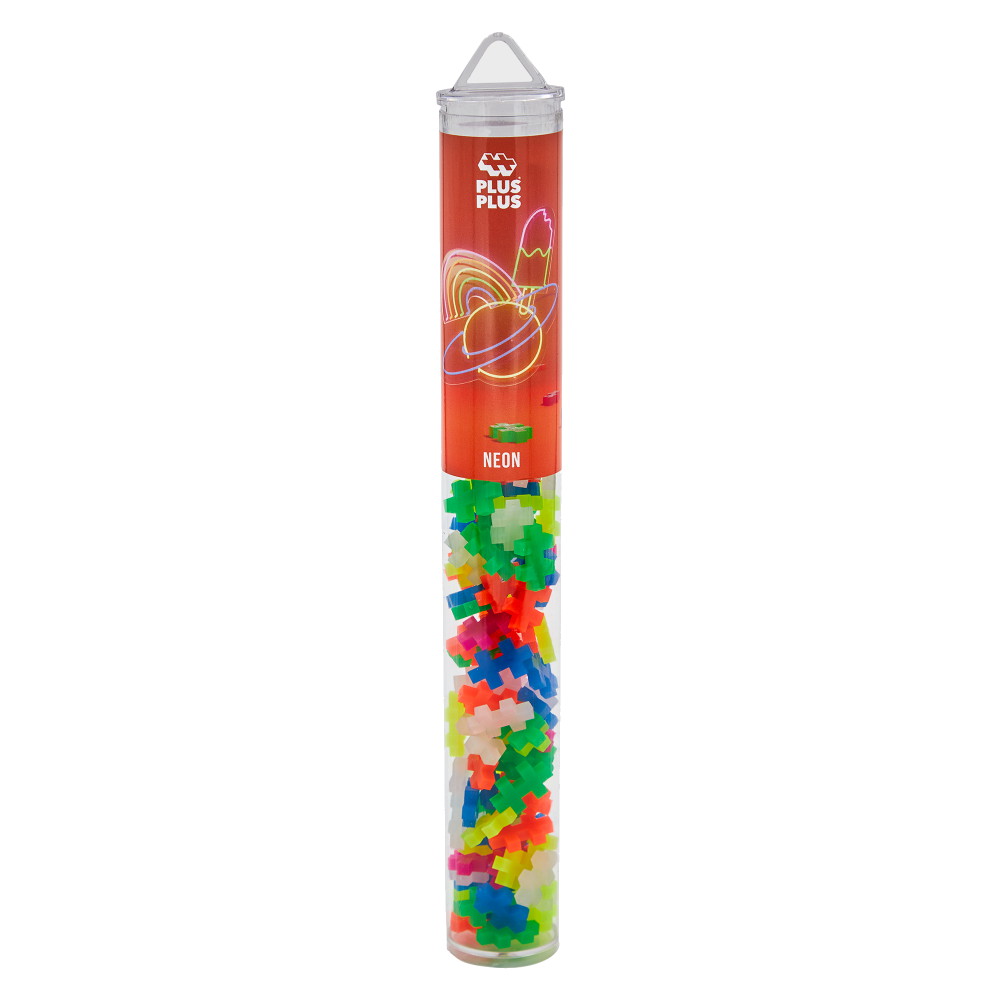 Plus-Plus - Neon Färgmix 100 st