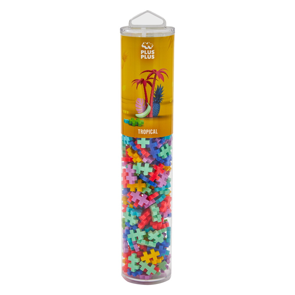 Plus-Plus - Tropisk Färgmix 240 st