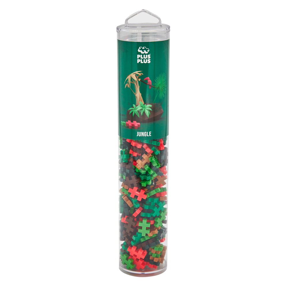 Plus-Plus - Djungel-färgmix 240 st