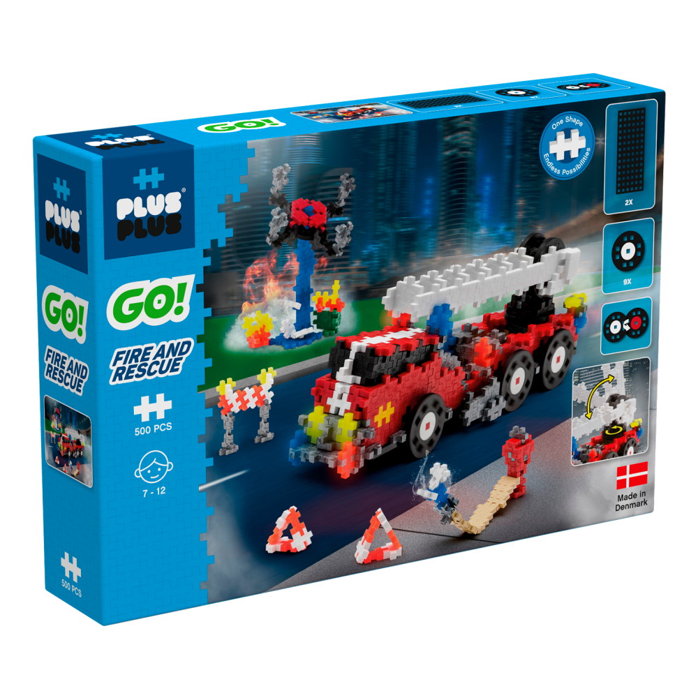 Plus-Plus - Go! Brandbil