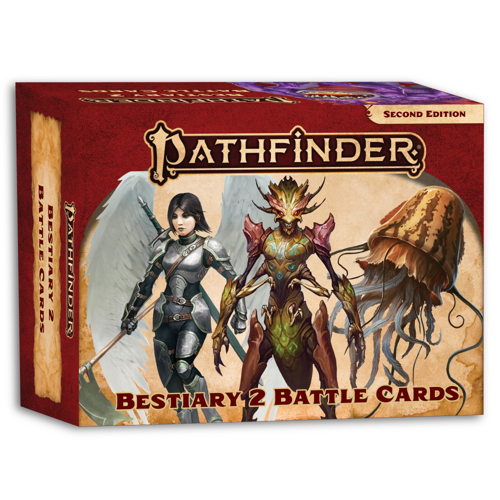 Pathfinder RPG: Bestiary 2 Battle Cards