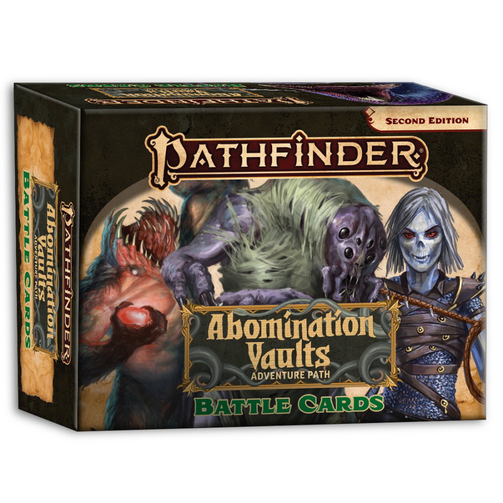 Pathfinder RPG: Abomination Vaults Battle Cards