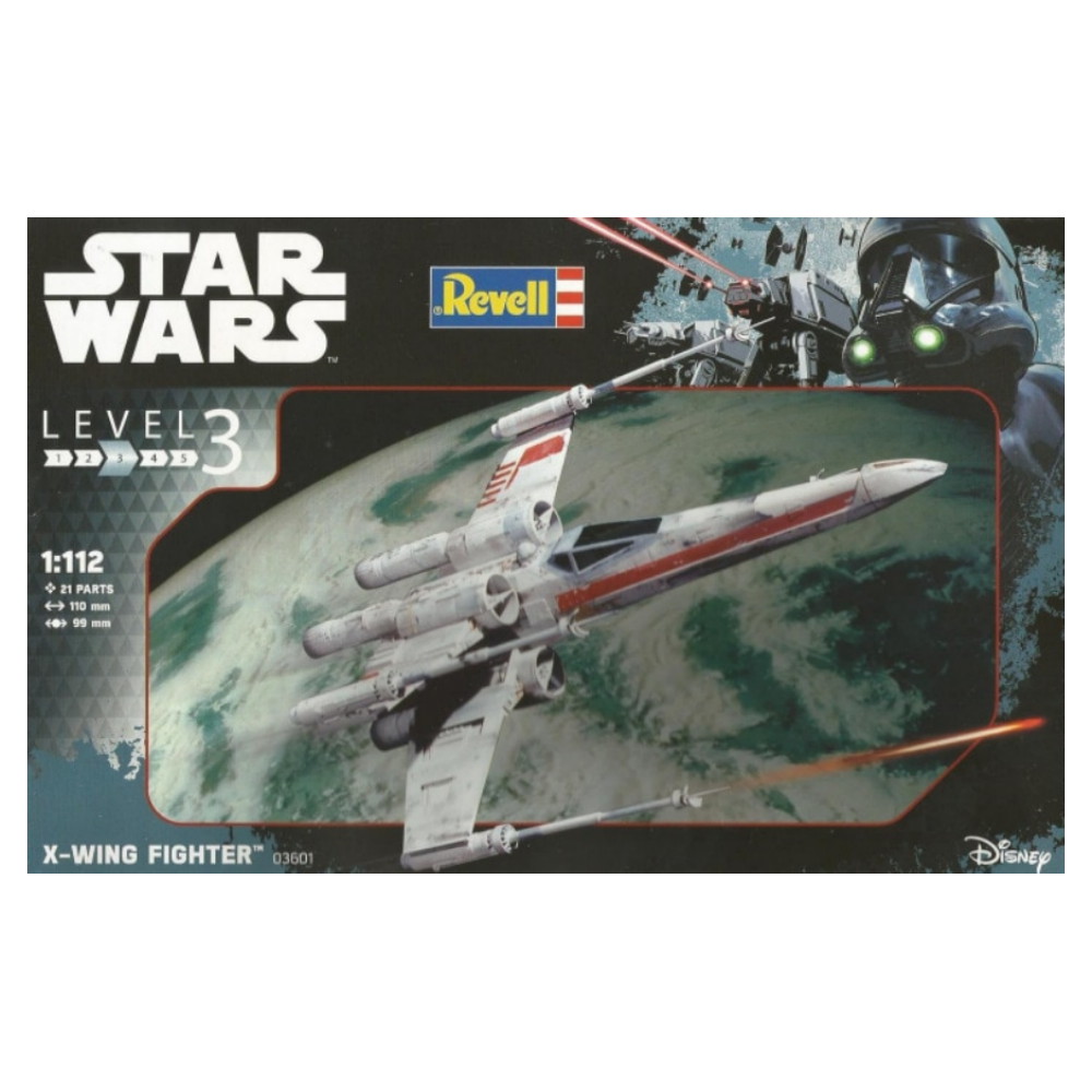 Revell Star Wars - X-Wing Fighter 1:112 - 21 delar