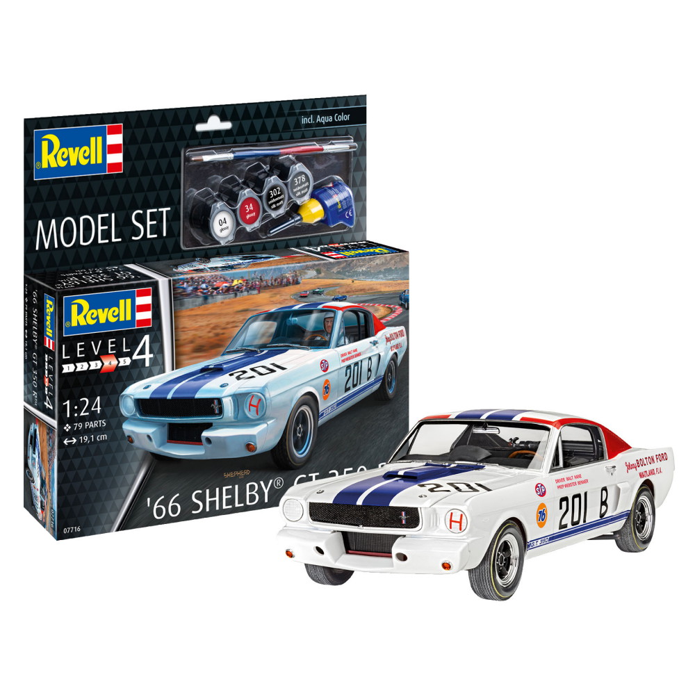 Revell - Model Set 1966 Shelby GT 350 R 1:24