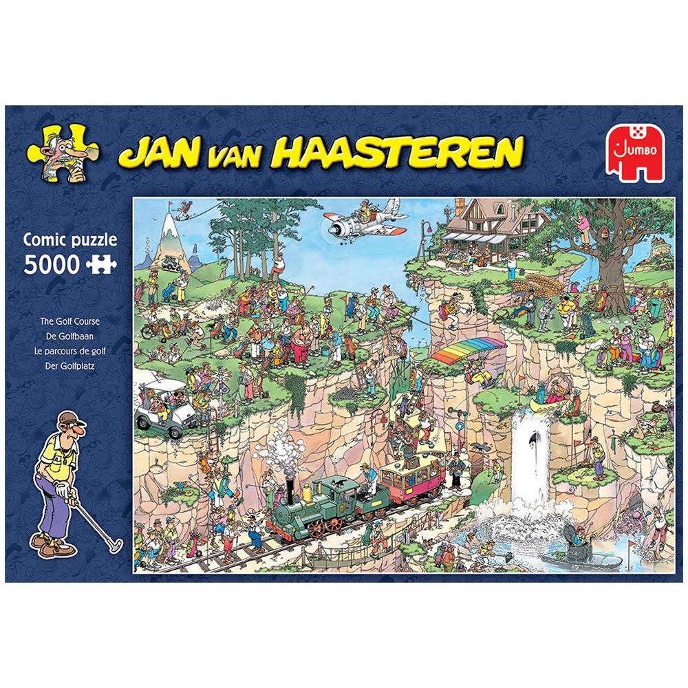 SKADAT Jan van Haasteren Pussel - The Golf Course 5000 Bitar
